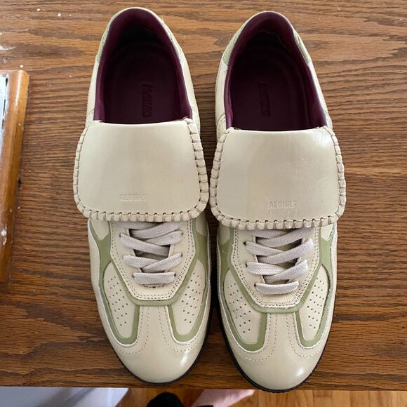ALOHAS Cream and Burgundy Athletic Shoes - Picture 3 of 6